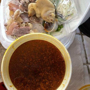 Vua Bun Bo - Broth is so delicious but oily I'll put it in the freezer to scoop out the fat later - Vietnamese Near Me - Westminster, California Vua Bun Bo - Broth is so delicious but oily I'll put it in the freezer to scoop out the fat later - Vietnamese Near Me - Westminster, California