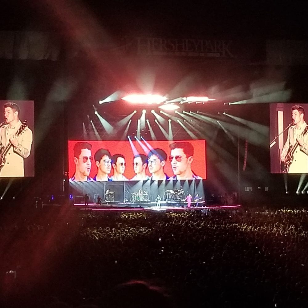 Hersheypark Stadium - The view of the stage from Section 2 Row F. - Stadiums & Arenas Near Me - Hershey, Pennsylvania Hersheypark Stadium - The view of the stage from Section 2 Row F. - Stadiums & Arenas Near Me - Hershey, Pennsylvania