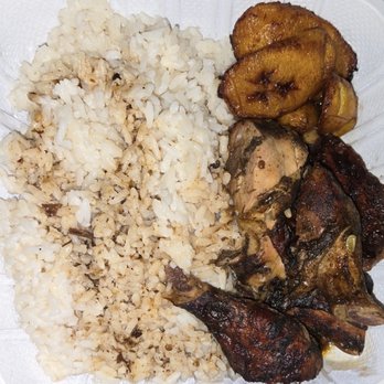 Cafe MoBay - Cafe Jerk Chicken White Rice Fried Sweet Plantains - Caribbean Near Me - Bloomfield, New Jersey
