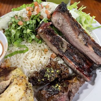 Aroma do Brazil - Combo 3 with double green salad - Brazilian Near Me - Aurora, Colorado