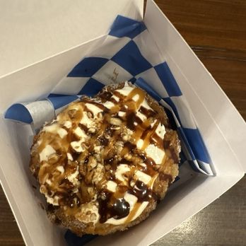 Parlor Doughnuts - Turtle Cheesecake Donut - Coffee & Tea Near Me - Pensacola, Florida