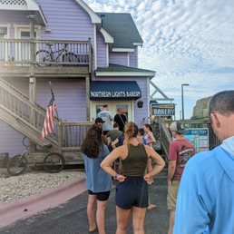 7am opening time and there is a line.