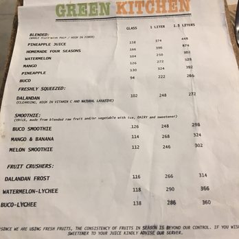 Green Kitchen - American Near Me - Angeles, PAM