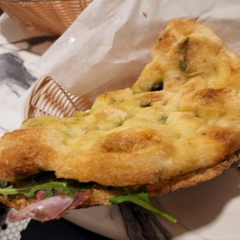 Zeppola Bakery - Prosciutto arugula Flatbread...soooo good - Bakeries Near Me - New York, New York Zeppola Bakery - Prosciutto arugula Flatbread...soooo good - Bakeries Near Me - New York, New York