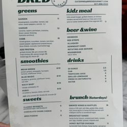 Menu 1/2 (May 2024)