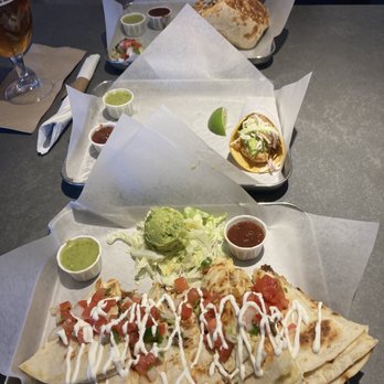 La Reforma Brewery - Pastor Quesadilla - Breweries Near Me - Albuquerque, New Mexico