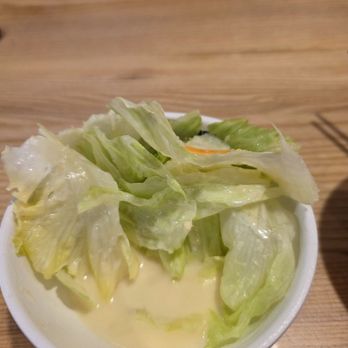 Ten Ramen - Salad water down miso? Crazy. Flavor ok but not executed as a Japanese sauce - Ramen Near Me - Hagerstown, Maryland