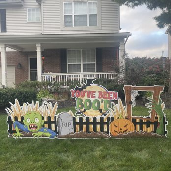 Motor City Yard Card - My kids get so excited when they get "boo'd" - Party Equipment Rentals Near Me Motor City Yard Card - My kids get so excited when they get "boo'd" - Party Equipment Rentals Near Me