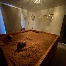 Relaxing in a warm, cedar bath! Relaxing in a warm, cedar bath!