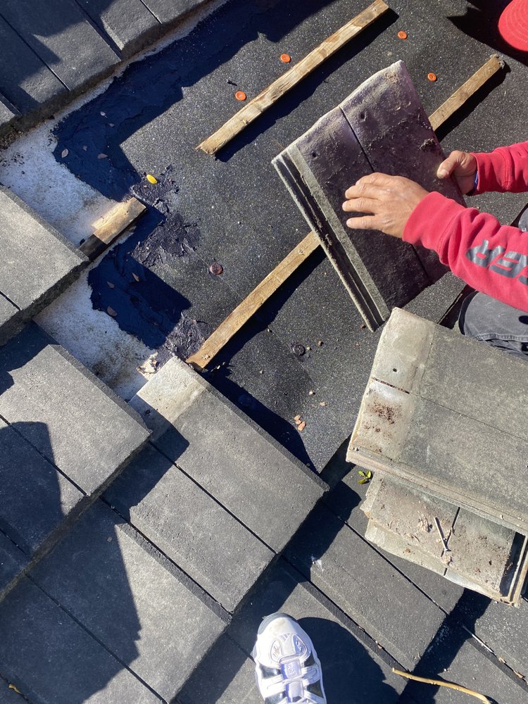 Slide of Angel's Roof Repairs