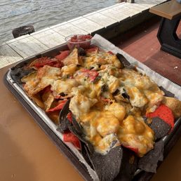 Crab and shrimp Nachos Crab and shrimp Nachos