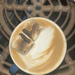 Toasted marshmallow latte (seasonal)