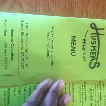 Huskers Cafe - Breakfast & Brunch Near Me - Stone Mountain, Georgia