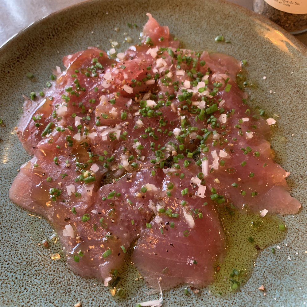 La Table d'Aligre - Tuna Carpaccio - French Near Me - Paris, 75
