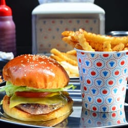 Huxtaburger - Huxtaburger AUD8.50, Chipotle Fries AUD3 large