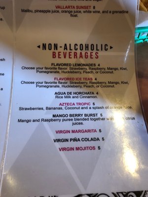 Menu photo 2 Azteca Mexican Restaurant Mukilteo, WA