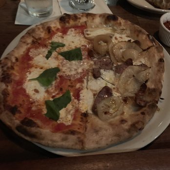 Pizzeria Bianco - Half margherita/half Wiseguy - Pizza Near Me - Phoenix, Arizona Pizzeria Bianco - Half margherita/half Wiseguy - Pizza Near Me - Phoenix, Arizona