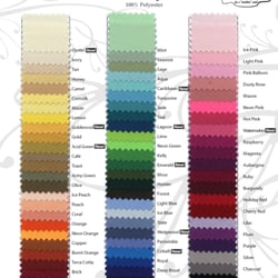 Preferred Party Place - We wash, dry, fold and press all of our linens in house!!