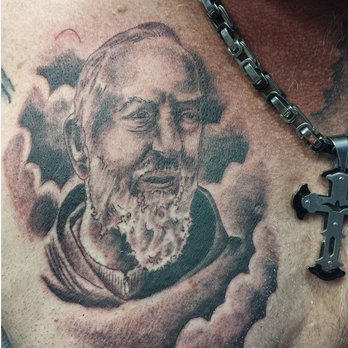 Rival Tattoo - Padre Padrepio Amazing Work only at Rival - Tattoo Near Me - Toronto, Ontario