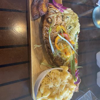 Jamaican Vibes Cuisine - Snapper entree - Caribbean Near Me - Baton Rouge, Louisiana