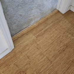 Floor Coverings Hawaii - Carpet Transistion Thresholds retrofitted where none were installed.