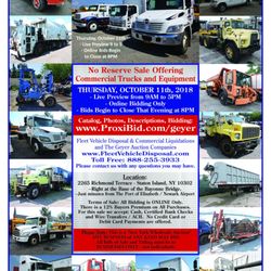 Fleet Vehicle Disposal and Commercial Liquidations - Truck Auctions