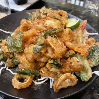 P.F. Chang's - Tempura Calamari with veggies - Chinese Near Me - Arlington, Texas P.F. Chang's - Tempura Calamari with veggies - Chinese Near Me - Arlington, Texas