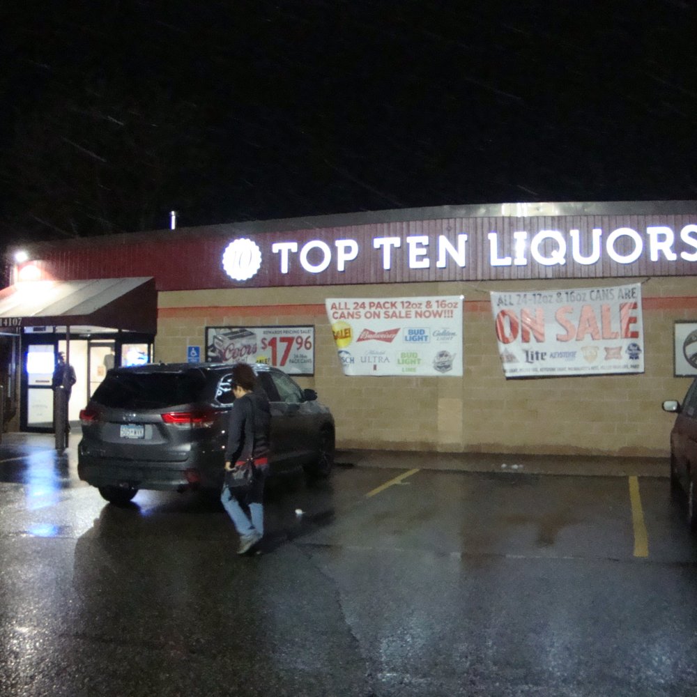 Top Ten Liquors - Front the building, view looking east. - Beer, Wine & Spirits Near Me - Ramsey, Minnesota Top Ten Liquors - Front the building, view looking east. - Beer, Wine & Spirits Near Me - Ramsey, Minnesota
