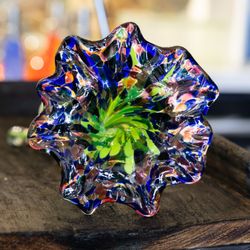 Lake Superior Art Glass - Glass Flower