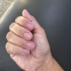 Aidee made my short nails look beautiful!