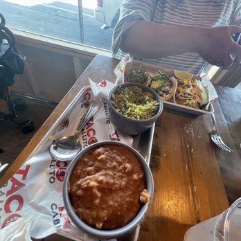 Taco Caballito Tequileria - Refried beans / cilantro rice - Tacos Near Me - Cape May, New Jersey Taco Caballito Tequileria - Refried beans / cilantro rice - Tacos Near Me - Cape May, New Jersey
