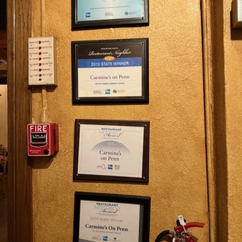 Carmine's On Penn - Awards - Italian Near Me - Denver, Colorado