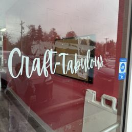 Exterior outside entrance of Craft-Tabulous Craft Studio - Signage - Pikesville, Maryland Exterior outside entrance of Craft-Tabulous Craft Studio - Signage - Pikesville, Maryland