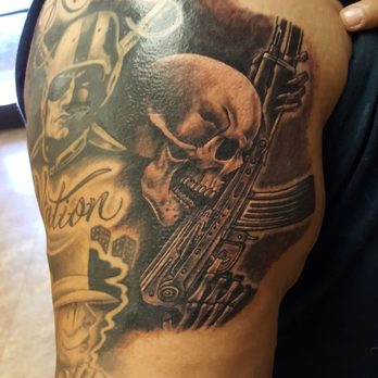 War Paint Tattoo Studio - Done by Mr Andy - Tattoo Near Me - Colton, California War Paint Tattoo Studio - Done by Mr Andy - Tattoo Near Me - Colton, California