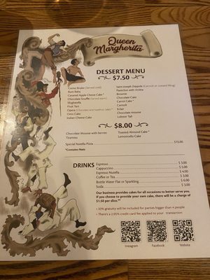 Menu photo 1 Queen Margherita Trattoria Nutley, NJ Menu photo 1 Queen Margherita Trattoria Nutley, NJ