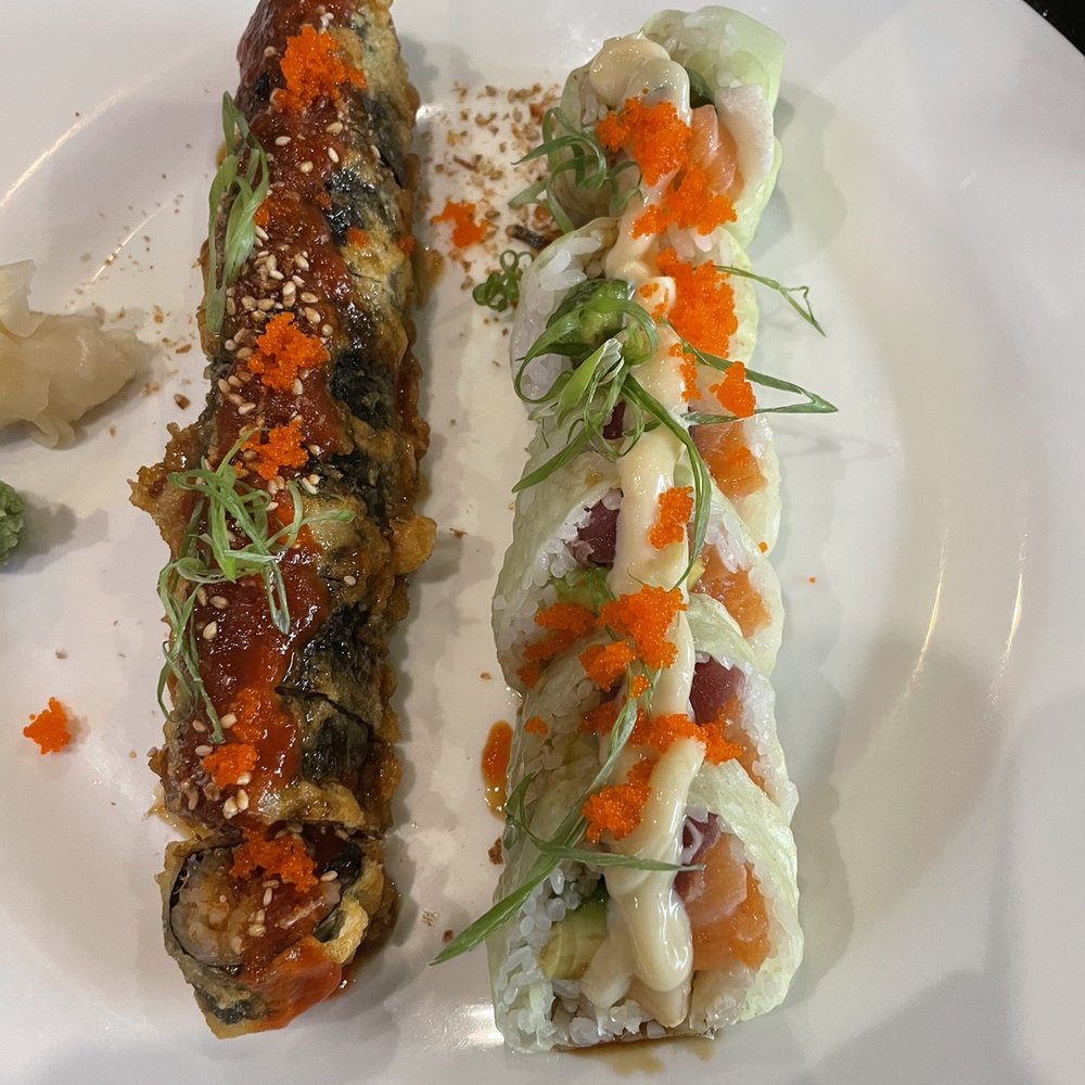 Pacific Asian Bistro - Green River and Godzilla Roll - Sushi Bars Near Me - St. Augustine, Florida Pacific Asian Bistro - Green River and Godzilla Roll - Sushi Bars Near Me - St. Augustine, Florida