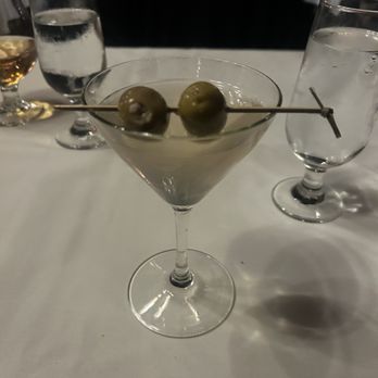 The Cellar Restaurant - Dirty martini - French Near Me - Fullerton, California