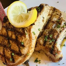 Two Thick, Freshly Cut Pork Chops