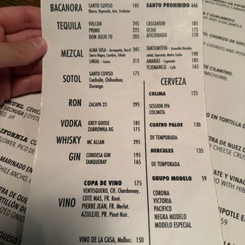 Don Tacos Tequila - Drink Menu - Mexican Near Me - San Miguel de Allende, GUA Don Tacos Tequila - Drink Menu - Mexican Near Me - San Miguel de Allende, GUA