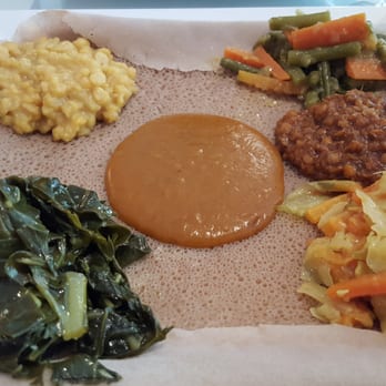 Abyssinia Ethiopian Restaurant - Veggie Combo - sooo gooood! - Ethiopian Near Me - New York, New York Abyssinia Ethiopian Restaurant - Veggie Combo - sooo gooood! - Ethiopian Near Me - New York, New York