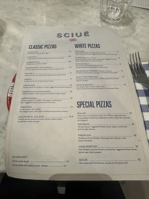 Menu photo 1 SCIUÉ Navigli Milan, MI Menu photo 1 SCIUÉ Navigli Milan, MI