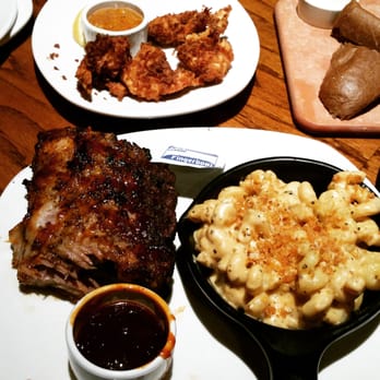 Outback Steakhouse - Baby back eibs with Outback Mac and cheese and coconut  shrimp - Steakhouses Near Me - Randolph, Massachusetts