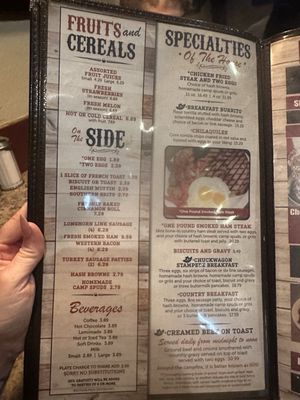 Menu photo 4 The Chuck Wagon Restaurant Las Vegas, NV Menu photo 4 The Chuck Wagon Restaurant Las Vegas, NV