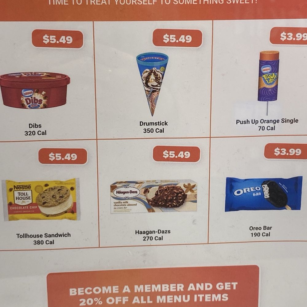 Sky Zone Trampoline Park - Average prices for their frozen treats - Trampoline Parks Near Me - Huntington Beach, California Sky Zone Trampoline Park - Average prices for their frozen treats - Trampoline Parks Near Me - Huntington Beach, California