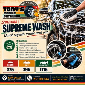 Tony’s Mobile Detailing - Car Wash Near Me Tony’s Mobile Detailing - Car Wash Near Me