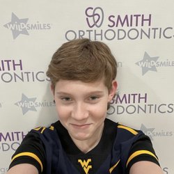 Smith Orthodontics - My very happy patient