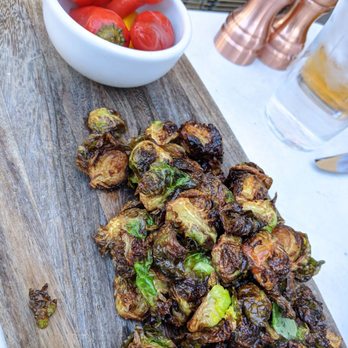 Culinary Dropout - Brussels and pickled peppers - New American Near Me - Scottsdale, Arizona