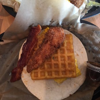 Torchy's Tacos - Chicken and waffle taco of the month for March - Tex-Mex Near Me - Houston, Texas Torchy's Tacos - Chicken and waffle taco of the month for March - Tex-Mex Near Me - Houston, Texas