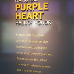 National Purple Heart Hall Of Honor - The mission statement of the museum