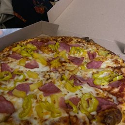 a pizza in a box